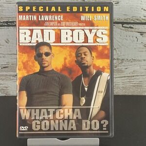 Bad‎ Boys (DVD, 1995) Martin Lawrence, Will Smith, Téa Leoni, Tchéky Karyo